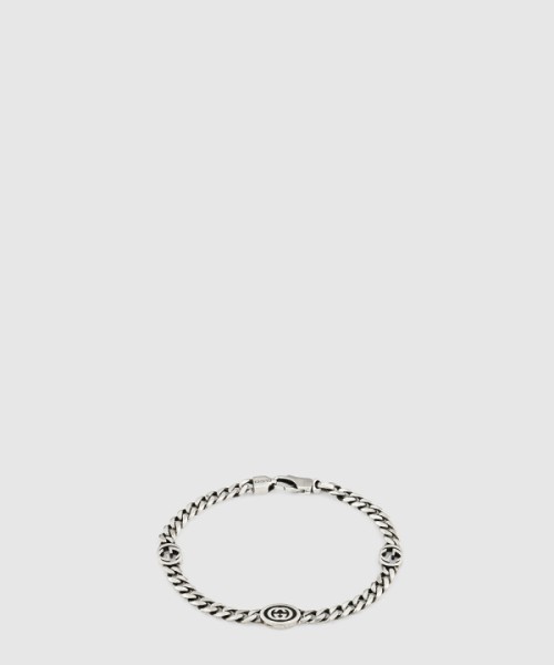 구찌 인터로킹 G 팔찌 678660