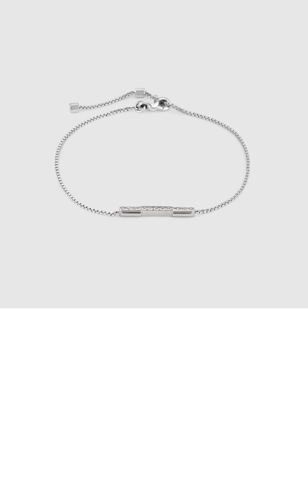 구찌 링크 투 러브 다이아몬드 팔찌 662121