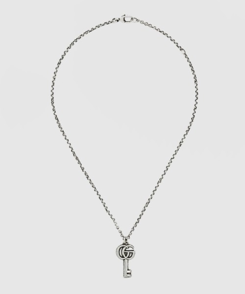 구찌 더블 G 키 목걸이 627757