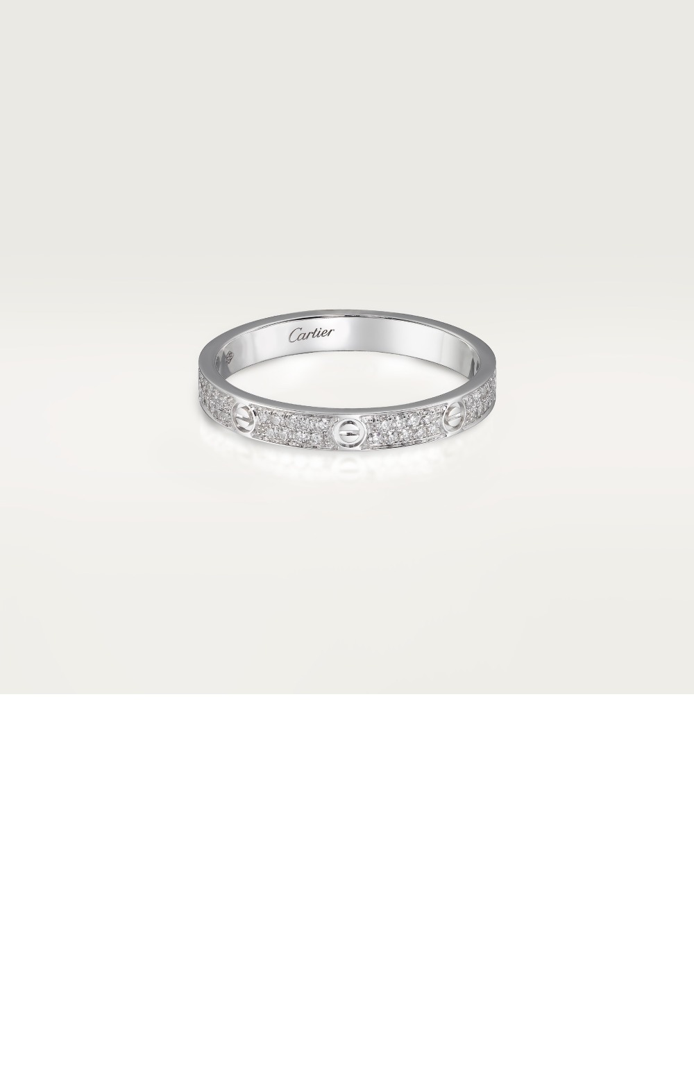 까르띠에 LOVE 링 B4218200