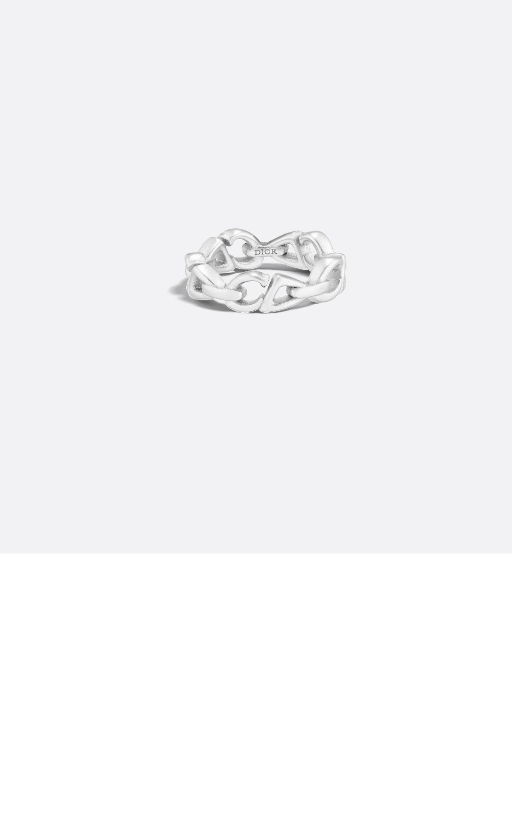 디올 CD30 체인 링크 반지 R3470