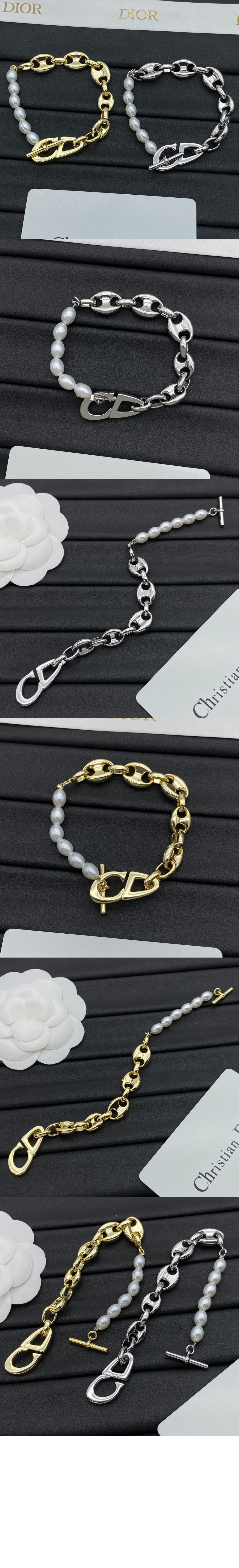 디올 CD30 체인 링크 팔찌 B2280
