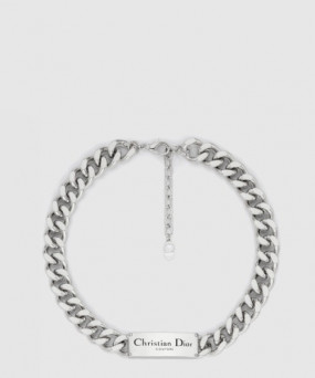 디올 Christian Dior Couture 체인 링크 목걸이 N1971