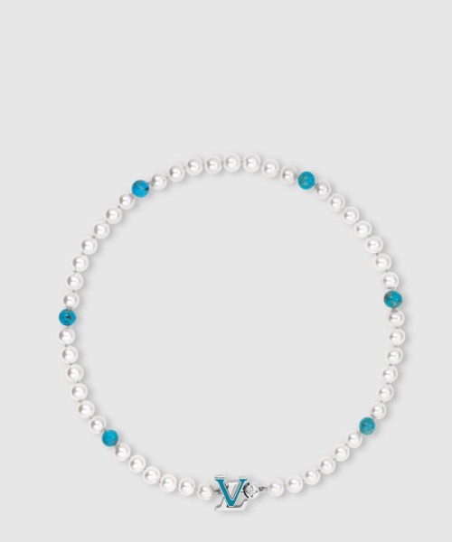 루이비통 터콰이즈 로데오 목걸이 M02058