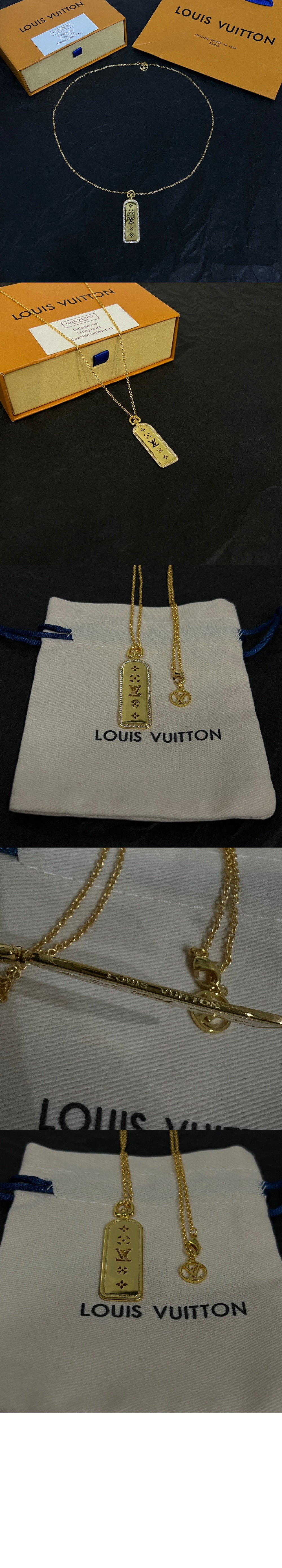 루이비통 레 가스통 비통 목걸이 Q03059