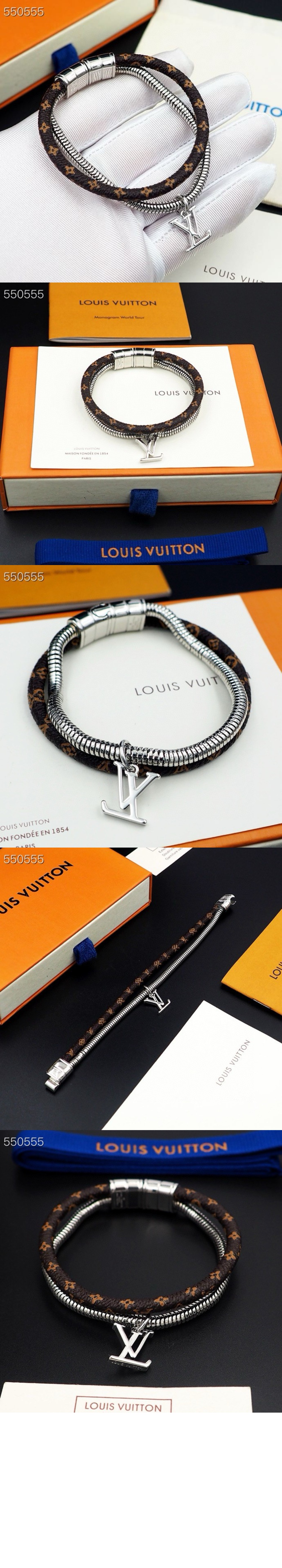 루이비통 모노그램 스월 팔찌 M8580D