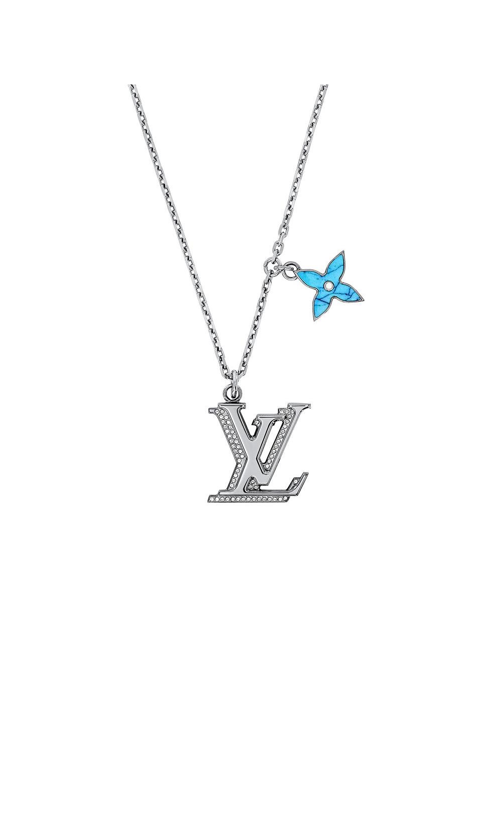 루이비통 LV 이니셜 목걸이 M80208