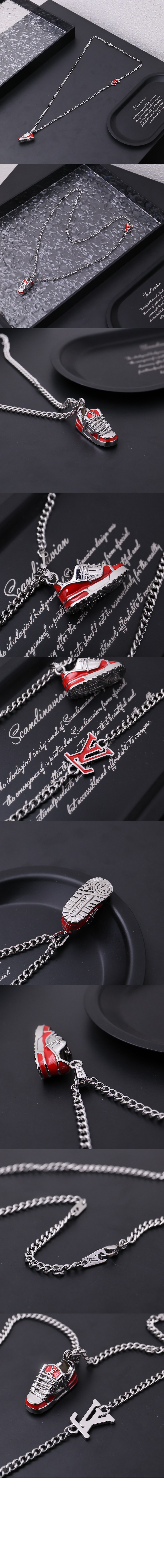 루이비통 LV 트레이너 목걸이 M01407