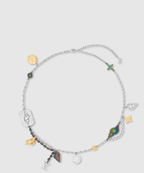 루이비통 쉘 목걸이 M01488