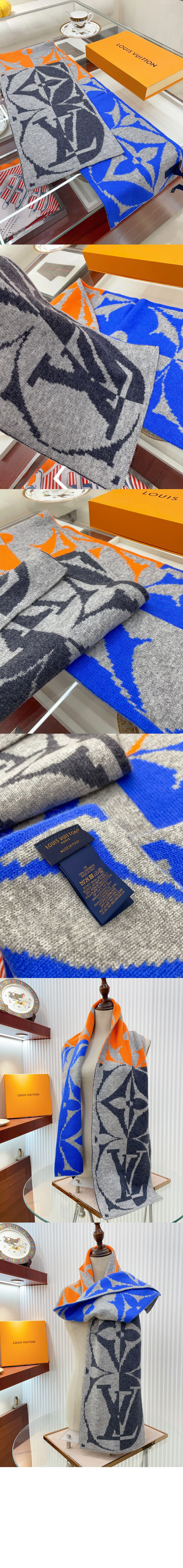 루이비통 립 플라워 스카프 M78005