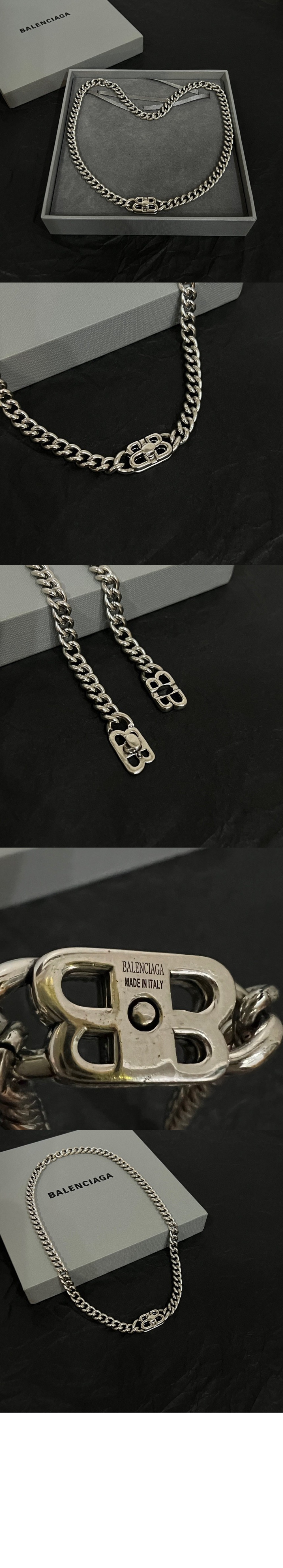 발렌시아가 모나코 체인 네크리 787752