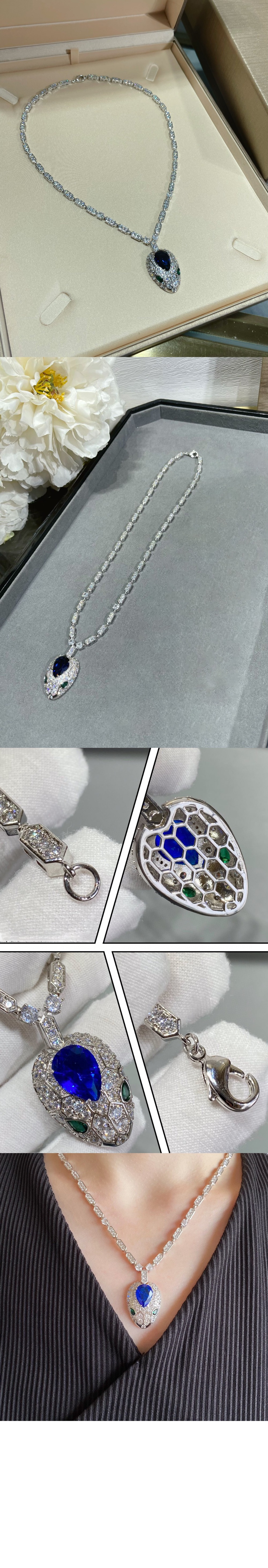 불가리 세르펜티 네크리스 355354