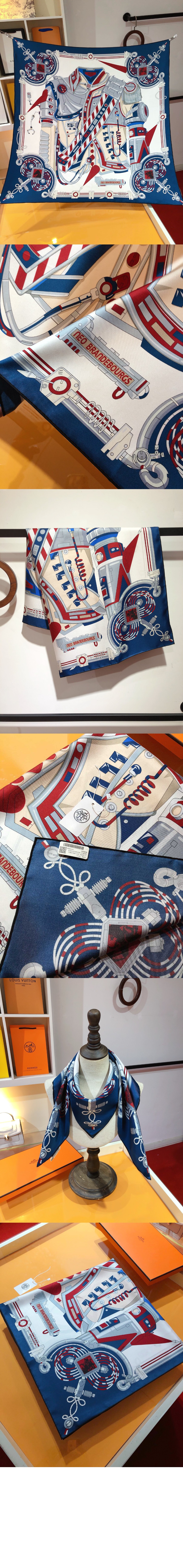 에르메스 Neo Brandebourgs 스카프 90