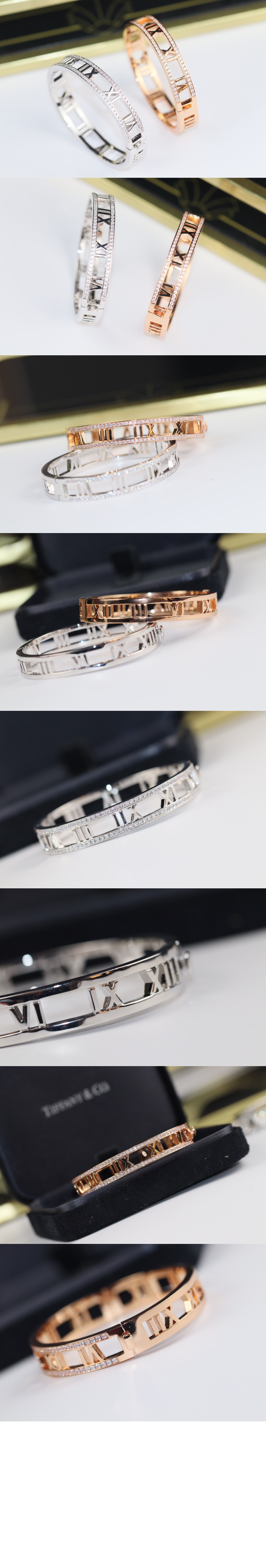 티파니앤코 펀칭 팔찌