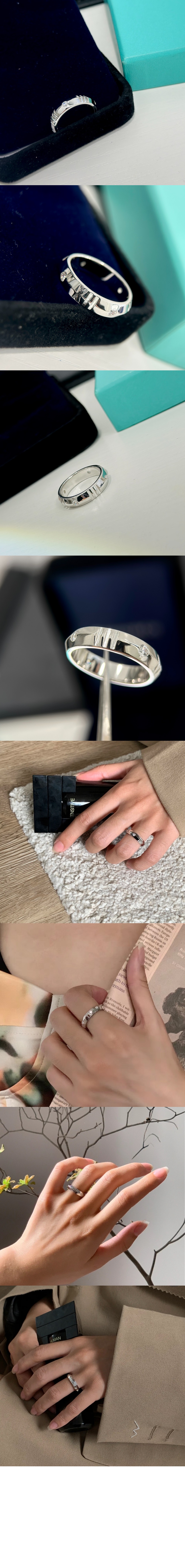 티파니앤코 Atlas X 닫힌 협고리