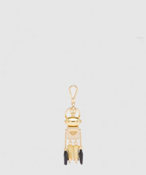 프라다 Robot 사피아노 가죽 백 참 1TR101