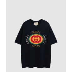 구찌 프린트 면 티셔츠