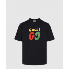 구찌 프린트 면 티셔츠