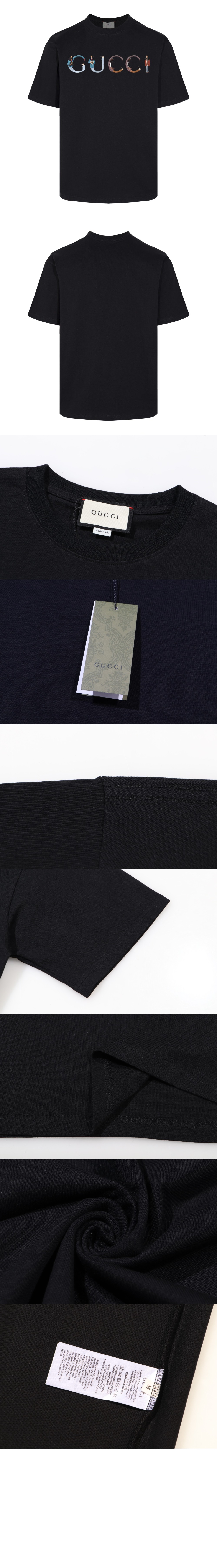 구찌 로고 프린트 반팔