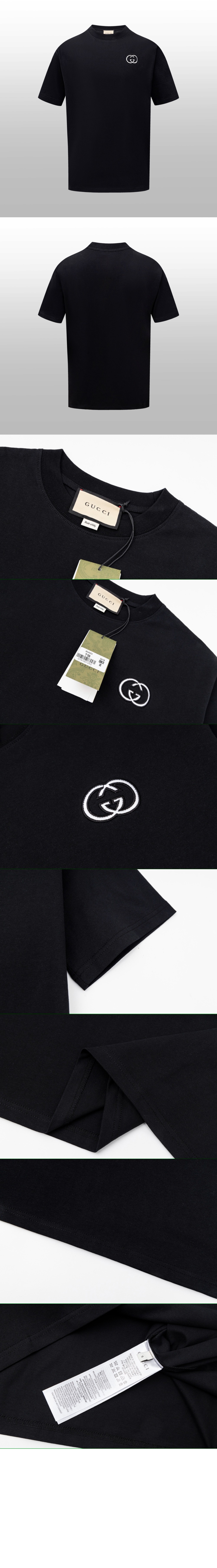 구찌 로고 프린트 반팔