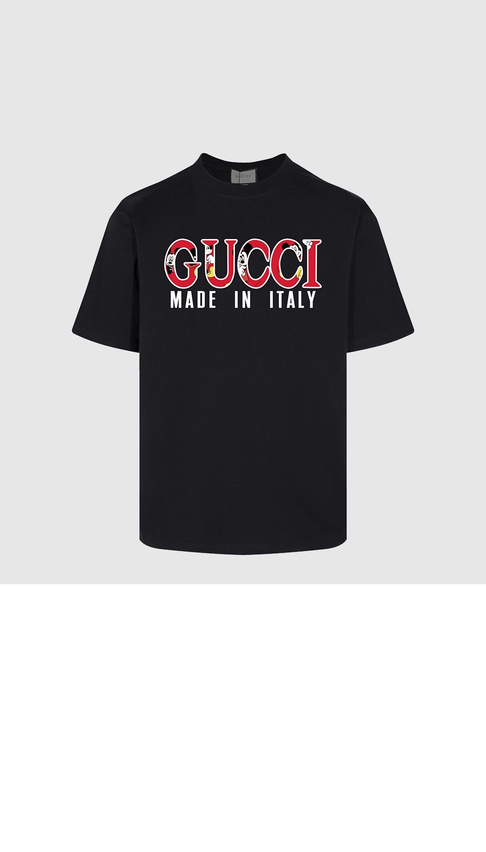 구찌 로고 프린트 반팔