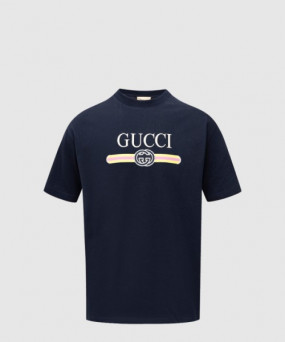 구찌 로고 프린트 반팔