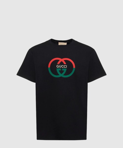 구찌 로고 프린트 반팔