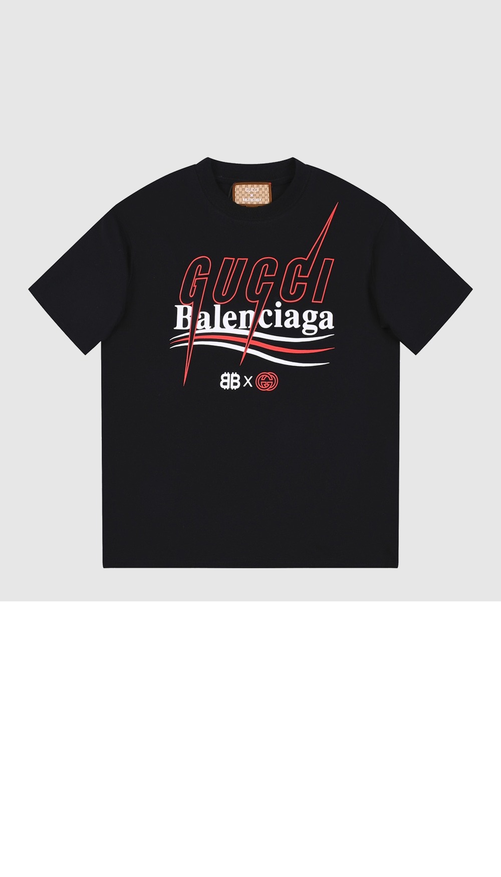 구찌 로고 프린트 반팔