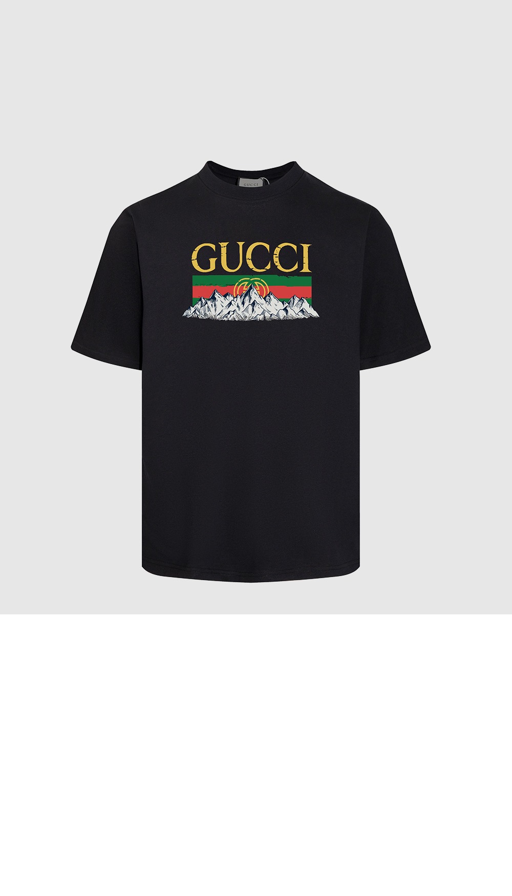 구찌 로고 프린트 반팔