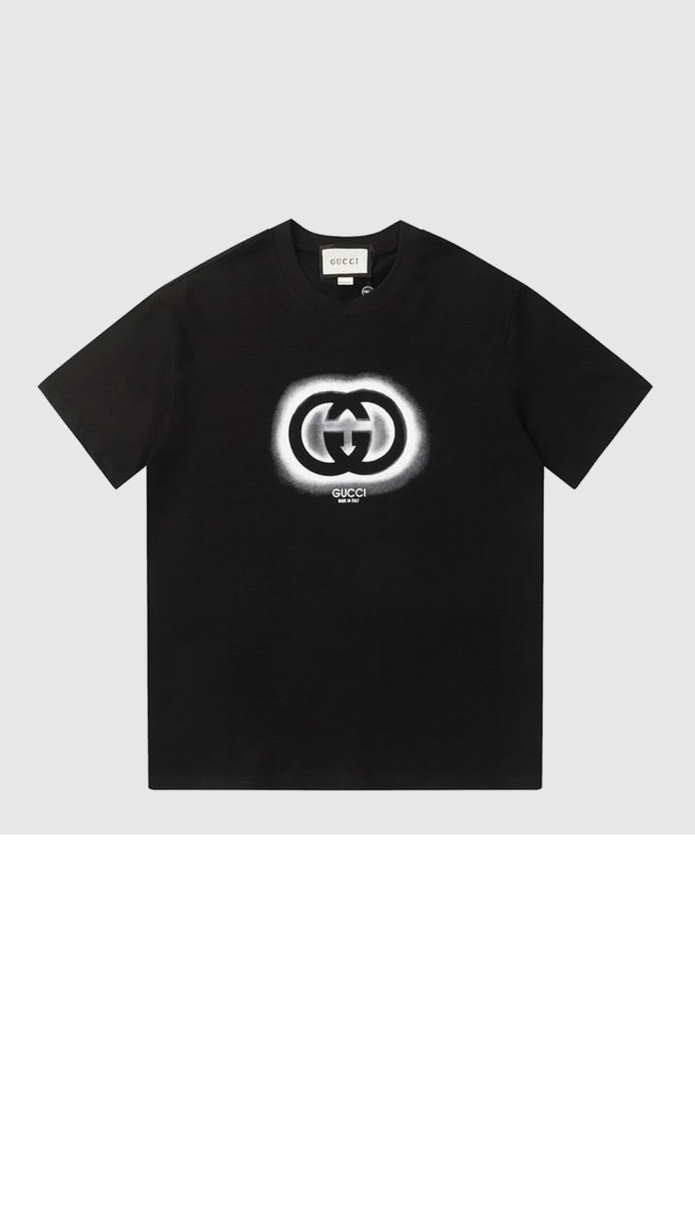 구찌 로고 프린트 반팔