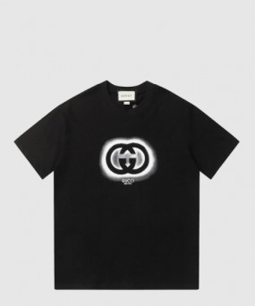 구찌 로고 프린트 반팔