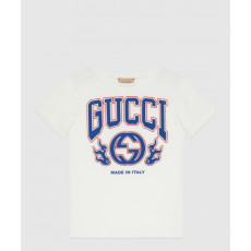 구찌 로고 프린트 반팔