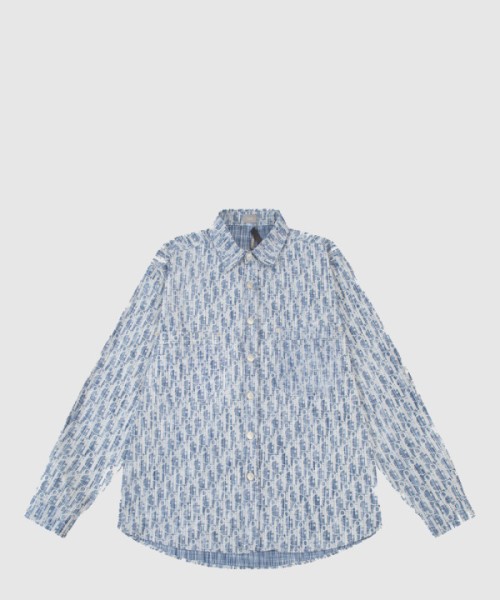 디올 로고 셔츠