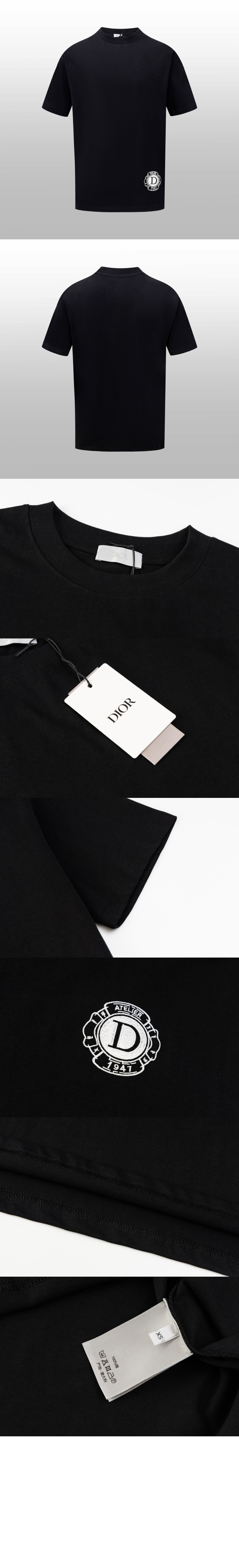 디올 플라워 코튼 톱