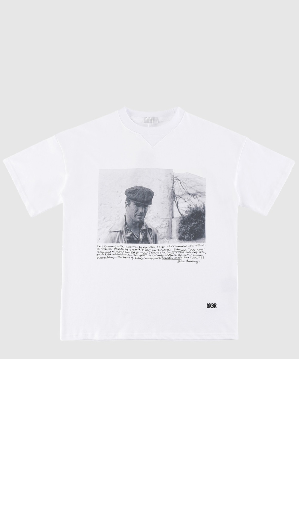 디올 플라워 코튼 톱