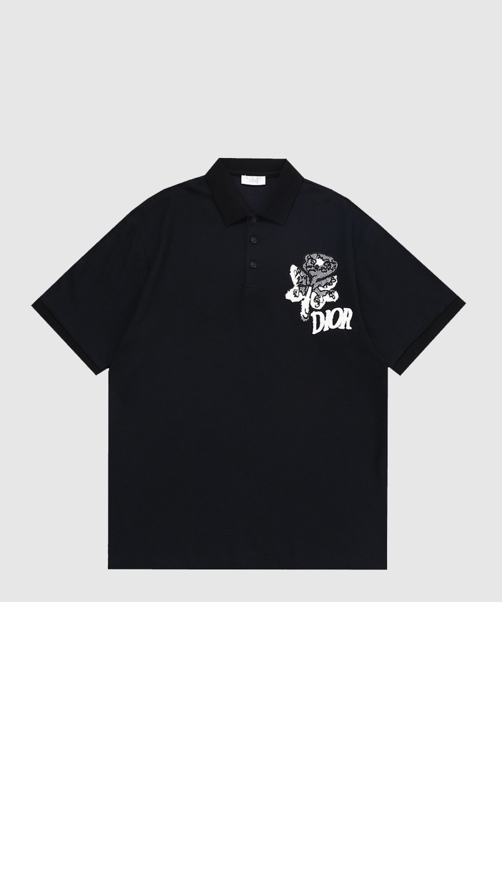 디올 폴로 셔츠 크롭
