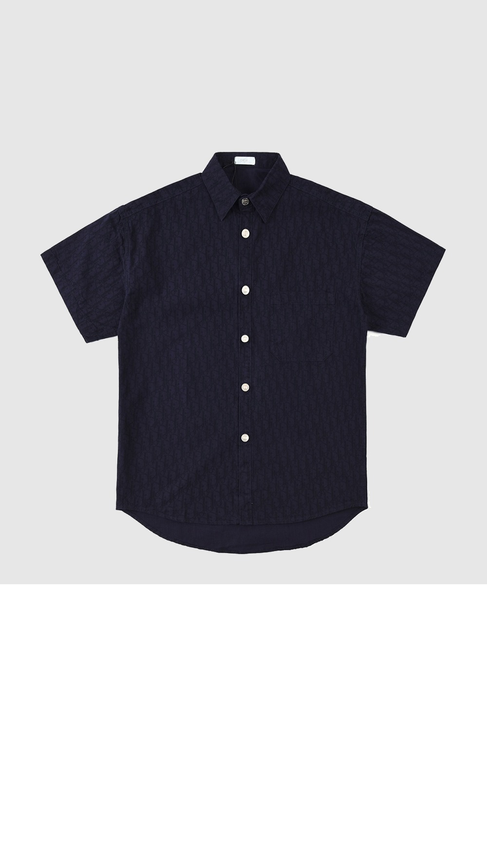 디올 로고 프린트 셔츠 톱