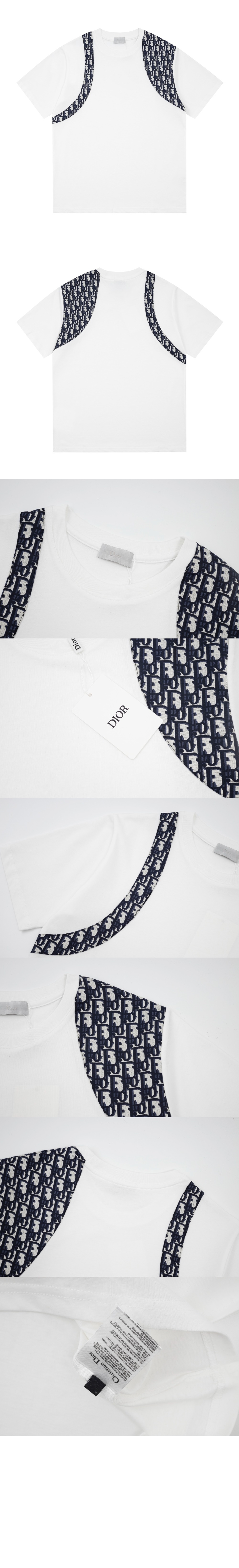 디올 플라워 코튼 톱