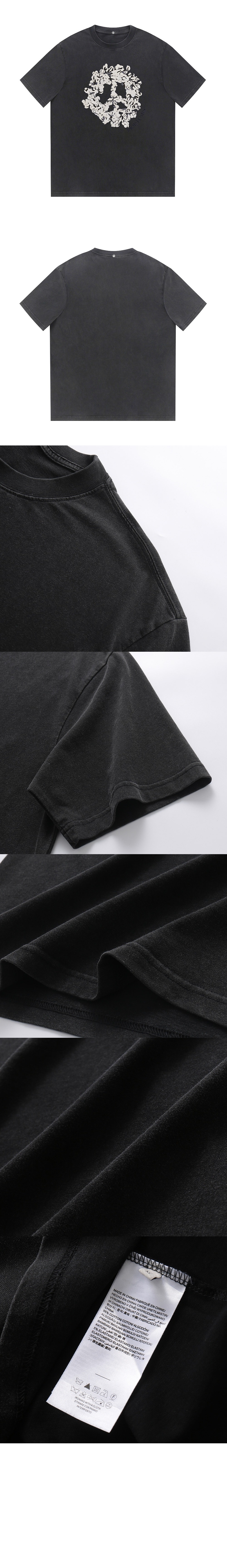 디올 플라워 코튼 톱