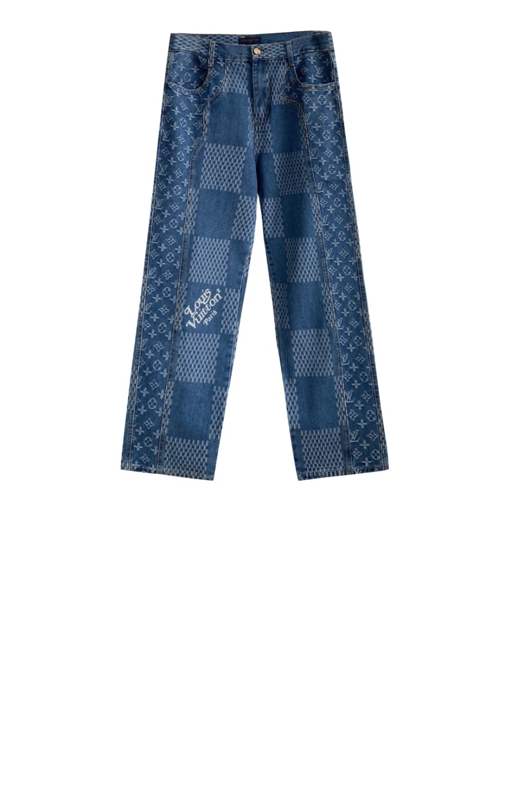 루이비통 데님 팬츠