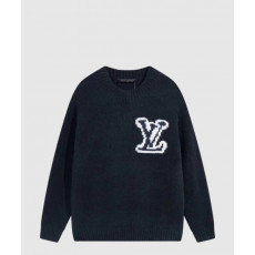 루이비통 로고 니트 톱