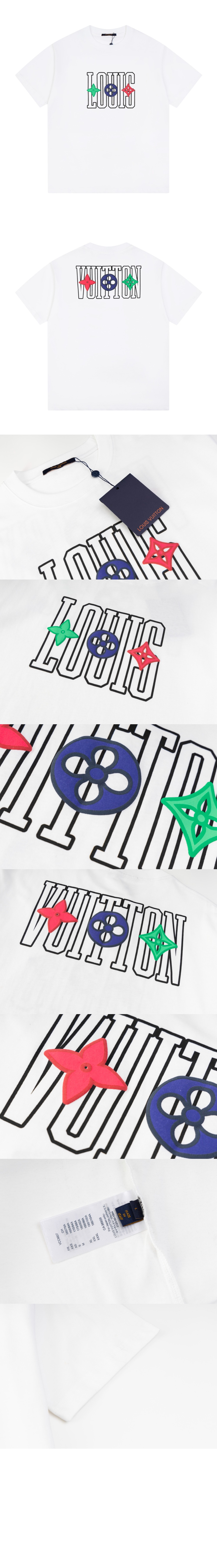 루이비통 플라워 코튼 톱