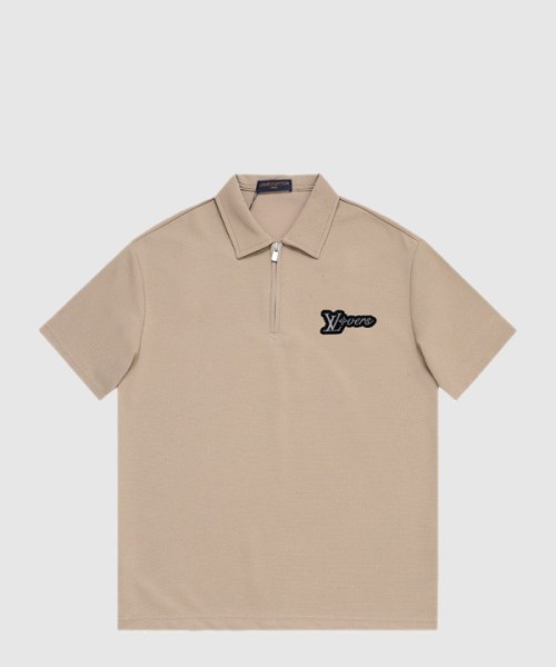 루이비통 로고 프린트 반팔