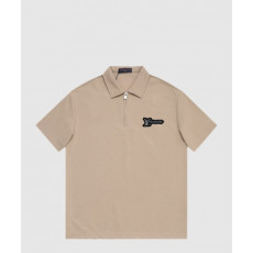 루이비통 로고 프린트 반팔