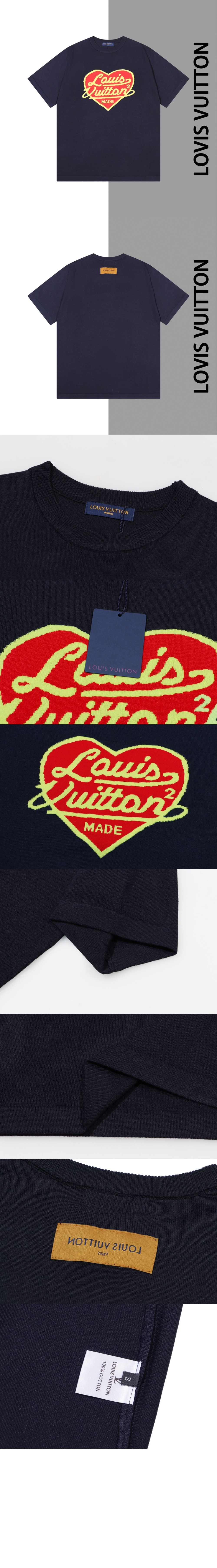 루이비통 플라워 코튼 톱