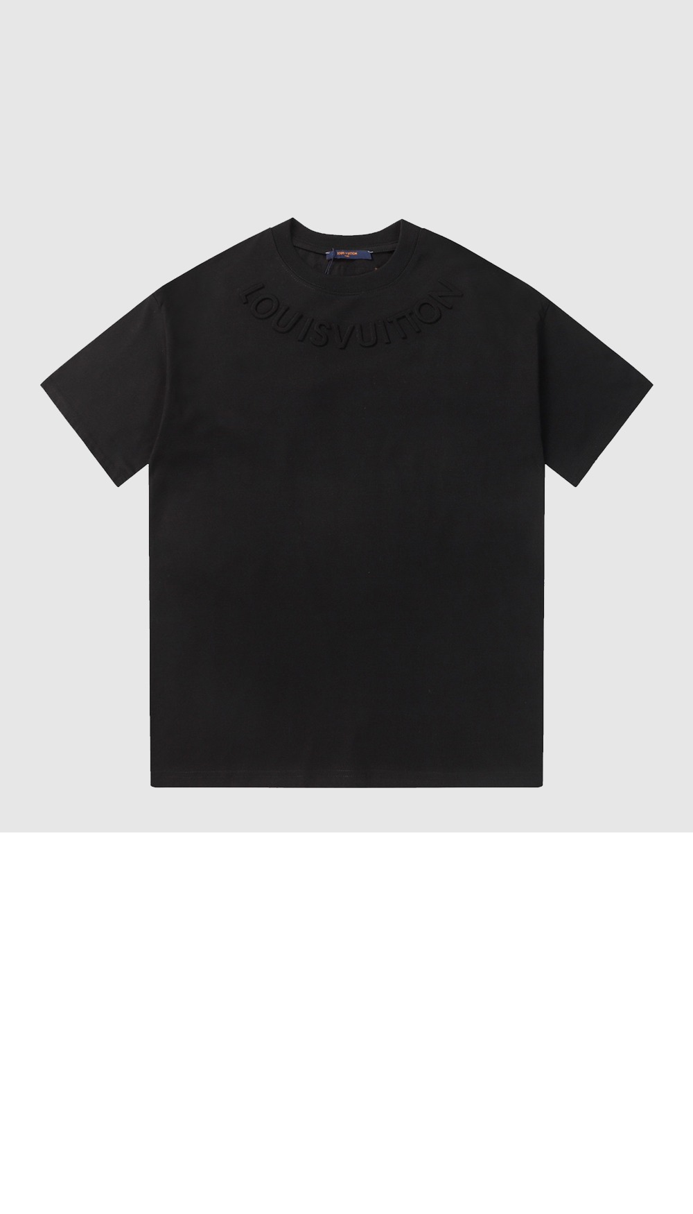 루이비통 로고 프린트 반팔