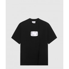 발렌시아가 로고 프린트 반팔