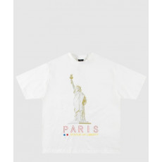 발렌시아가 플라워 코튼 톱