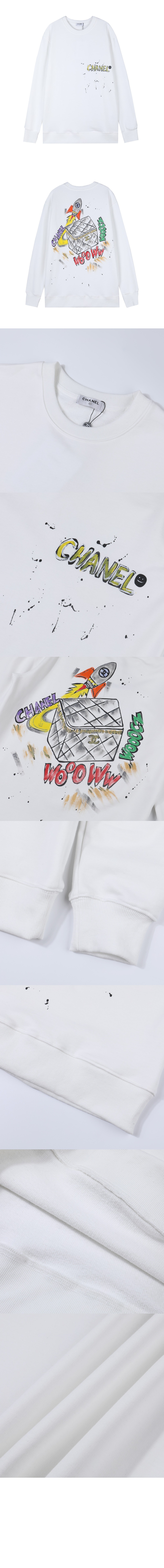 발렌시아가 플라워 코튼 톱