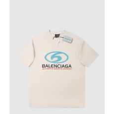 발렌시아가 로고 프린트 반팔